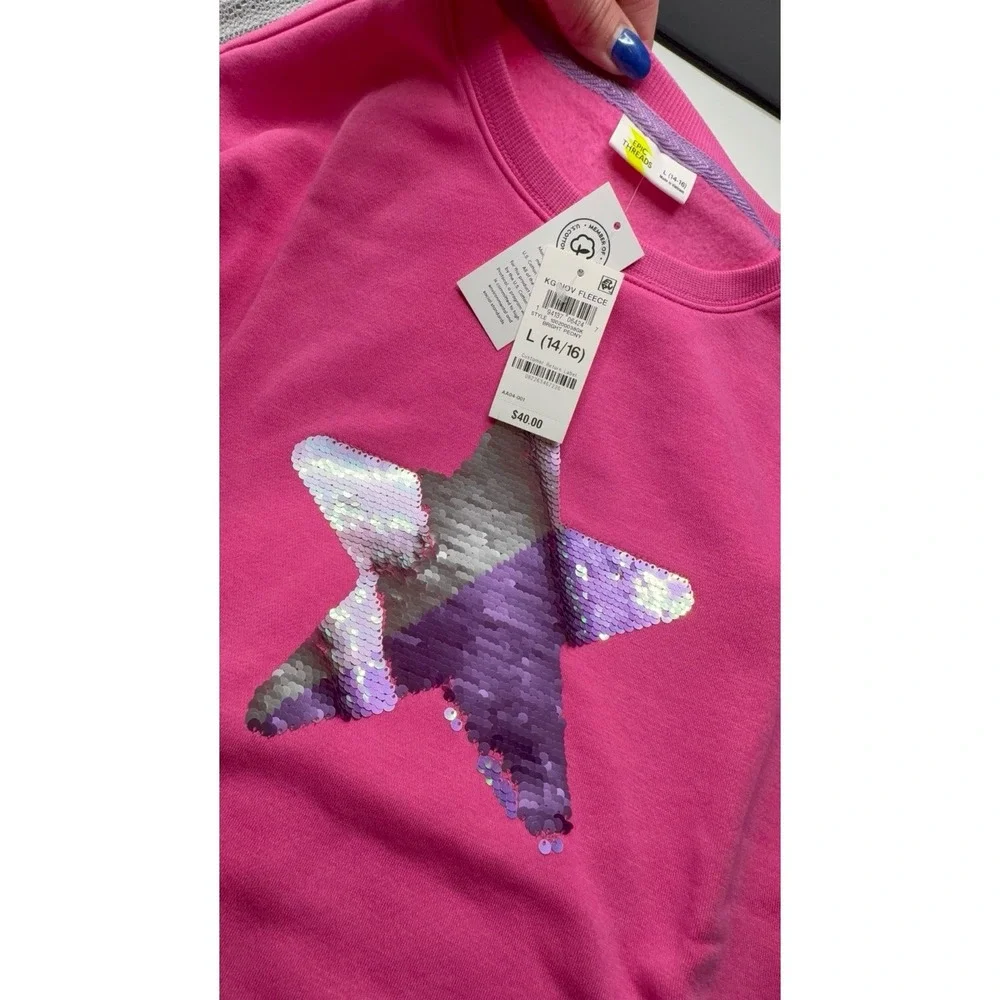 NEW youth girls size large (14/16) Epic Threads long sleeve sweatshirt.